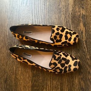 Women’s Leopard Print flat shoes - size 8.5 (US) size 6 (UK)
